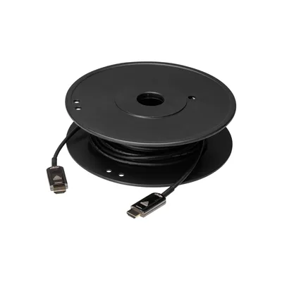Produktbild von ATEN 20 M True 4K HDMI 2.0 Aktives Optisches Kabel (True 4K bei 20 M), 20 m, HDMI Typ A (Standard), HDMI Typ A (Standard), 3D, 18 Gbit/s, Schwarz