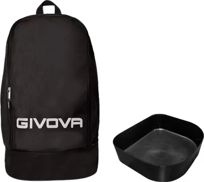 Produktbild von Givova Duffel Rucksack Schwarz Schwarz One Size
