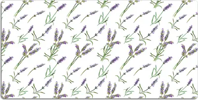 Produktbild von Schreibtischmatte Tischunterlage 120x60 cm Mauspad - Lavendelblumen