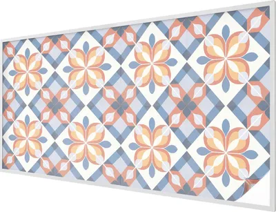 Obrázok produktu pre Vitrážová fólia na okno - 200x100 cm - vitrážový vzor - nepriehľadná dekoratívna fólia na ochranu súkromia - samolepiaca, UV ochrana - farebná symetria