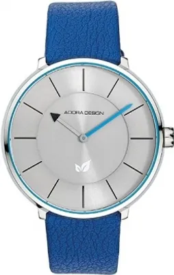 Produktbild von ADORA AD8622 Herren Herrenuhr Edelstahl Leder blau