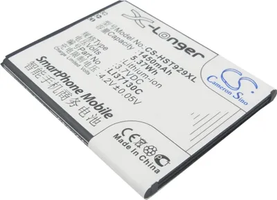 Zdjęcie produktu dla TECHTEK Bateria kompatybilny z [Hisense] E820, E912, E912S, EG901, EG929, T912, T929, U820, U912 zastępuje Li37130C