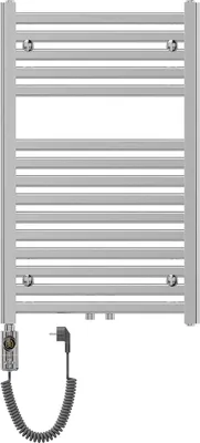 Produktbild von Mexen Hades elektrischer Heizkörper 800 x 500 mm, 300 W, Chrom - W104-0800-500-2300-01