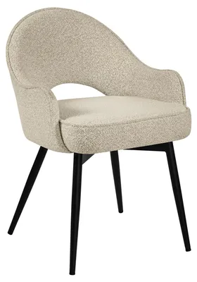 Produktbild von 4er-Set Diana | Hotel Stuhl | Beige | Teddystoff