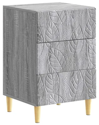 Obrázok produktu pre Nočný stolík Sivý Sonoma 43 x 39,5 x 66,5 cm Kompozitné drevo