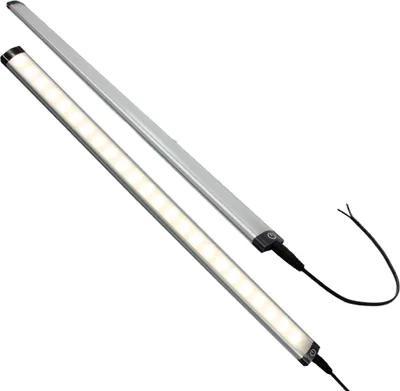 Obrázek produktu pro 12 V LED dotykové svítidlo pod skříňku kuchyňské svítidlo dveře karavan karavan loď hliník 500 mm stmívatelné
