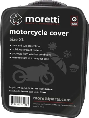 Image de Housse de moto XL Moretti