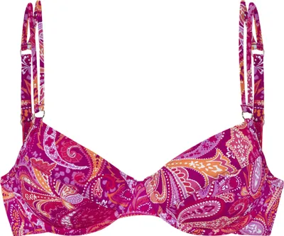 Produktbild von VIVANCE Bügel-Bikini-Top Pretty pink bedruckt Größe 42 Cup B