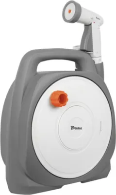 Obrázek produktu pro Přenosný zavlažovací buben s hadicí BRADAS White Line 3/8" 11,5m - HANDY GO WL-W4K115