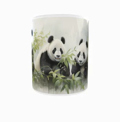 Produktbild von Kubek 300ml Panda Pandy Bambusowy Las