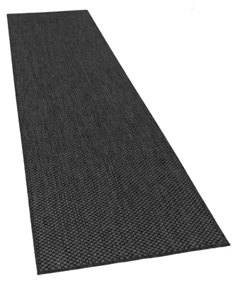 Produktbild von In- & Outdoor Teppich Flachgewebe einfarbig modern wetterfest für Terrasse Küche Grösse 60x100 cm