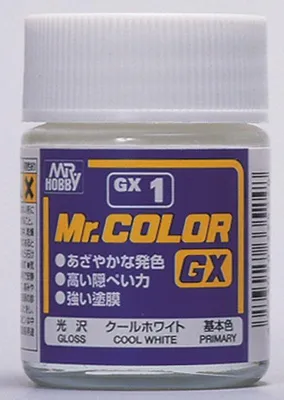Obrázok produktu pre GUNZE GSGX001 Biela (18 ml) Lesklá