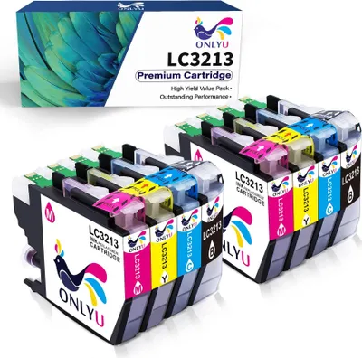 Produktbild von 8er LC 3213XL Druckerpatronen Kompatibel für Brother LC3213XL MFC-J491DW MFC-J497DW MFC-J890DW MFC-J895DW DCP-J572DW DCP-J772DW, DCP-J774DW