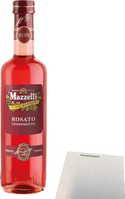 Produktbild von Mazzetti Balsamico Rosato (500l Flasche) + usy Block