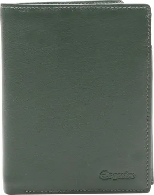 Image de Esquire Cuir porte-monnaie Viktoria Wallet Green vert foncé