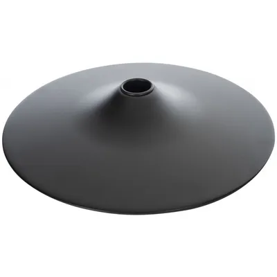 Produktbild von CLP Bodenteller Rund in 4 Größen - schwarz Größe 38.5 cm