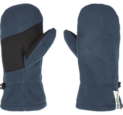 Produktbild von Jack Wolfskin Kinder Handschuh Fleece Mitten K Blau 128