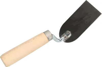 Produktbild von KOTARBAU® Edelstahl Maurerkelle 100 mm x 60 mm mit Holzgriff Stukkateurkelle Putzkelle Eckige Kelle Stukkateurspachtel unabdingbar für Mauererarbeiten