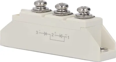 Produktbild von Gleichrichtermodul 3-poliger Halbleiterdioden-Brückengleichrichter mit hohem Ausgangsstrom 81 A 1600 V