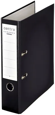 Obrázok produktu pre Centra 230130 PP Zakladač Chromos - A4, 80 mm, čierny