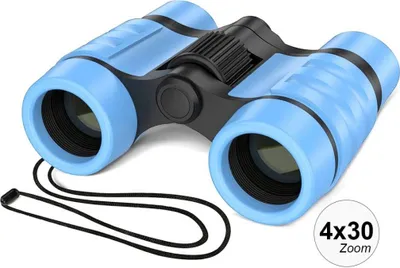 Produktbild von TechKidz, Kompaktes Fernglas Zoom 4x30 Modell Exploria, Blau