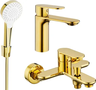 Immagine prodotto di Mexen Milo R05 set da bagno, dorato - 71303R05-50