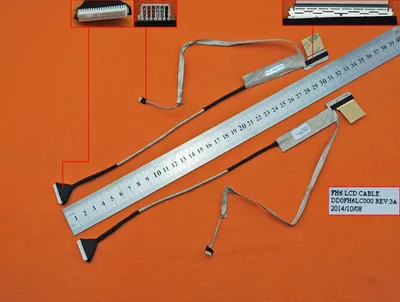 Produktbild von Displaykabel Bildschirm cable version 2 kompatibel für Fujitsu LifeBook AH532 (M25B2DE) GFX