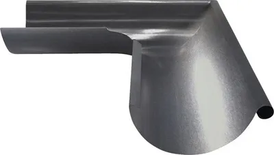 Obrázok produktu pre Roh pre odkvapový žľab PRECIT vonkajší 125 mm plechový magnelis