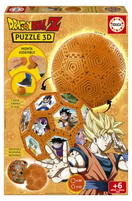 Image de Educa Dragon Ball Football 3d-puzzle Jaune Jaune One Size
