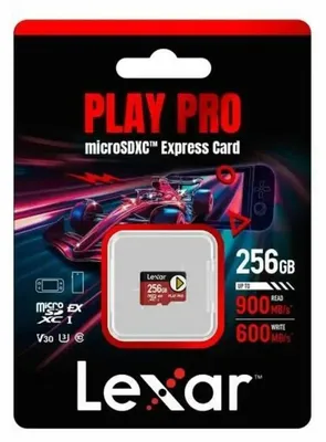 Immagine prodotto di Lexar LMSXPS0256G-BNNG, 256 GB, MicroSDXC, Classe 3, UHS-I, 900 MB/s, 600 MB/s