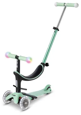 Produktbild von Micro Mobility Micro Mini2Grow Deluxe Magic LED, Kinder, Dreiradroller, Junge/Mädchen, Asphalt, 50 kg, 3 Rad/Räder