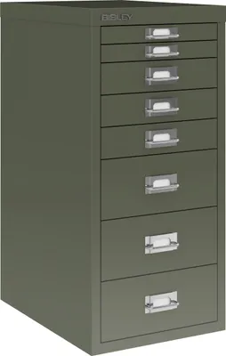 Produktbild von Bisley MultiDrawer Schubladenschrank - Farbe: Olivgrün