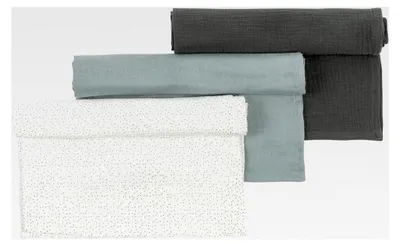 Produktbild von Set aus 3 Pucktüchern 65 x 65 cm