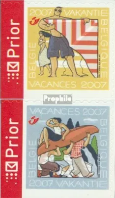 Produktbild von Briefmarken Belgien 2007 Mi 3713I E-3714I E (kompl.Ausg.) postfrisch Sommermarken