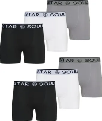 Produktbild von SOULSTAR Herren Boxershorts MUBOXER6 Basic Herren Unterhosen Unterwäsche Extra Weiches Material Männer