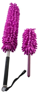 Imagen del producto de Juego de plumillas para polvo, color lila