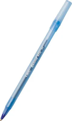 Image de Stylo à bille Bic Round Stic bleu