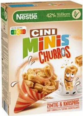 Zdjęcie produktu dla Nestlé 4774139003 Nestlé Cini-Minis Churros Müsli 360,0 g