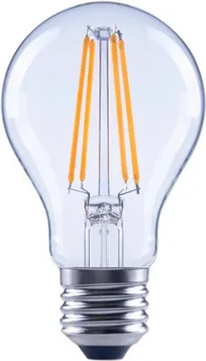 Produktbild von LED Lampe A60 E27/2,2W(40W) 470 lm klar 2700 K warmweiß Filament