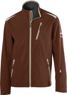 Produktbild von Fortis Softshelljacke Herren PERFORMANCE 24 Gr. L braun/beige