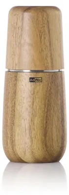 Productafbeelding van Kruidenmolen voor peper of zout, YONO H, 15 cm, acaciahout + roestvrij staal, AdHoc