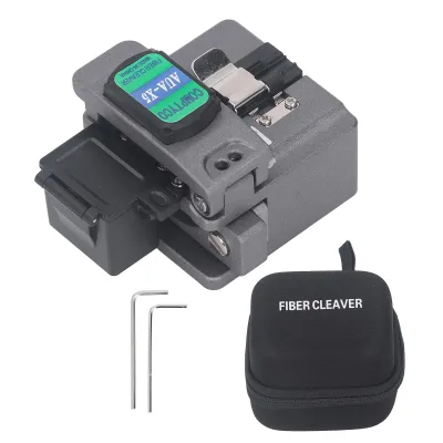 Immagine prodotto di Separatore ottico per fibre – Taglierina per fibre ottiche 3 in 1 con ritorno automatico della lama, taglio di precisione a 0,5°