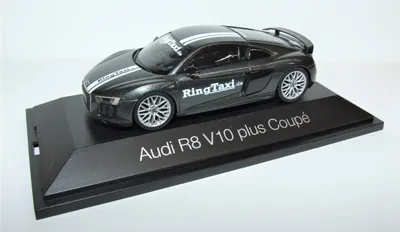Produktbild von Herpa 1:43 PKW Audi R8 V10 Plus,Ring Taxi Nürburgring 071505