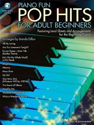 Obrázok produktu pre Piano Fun - Pop Hits for Adult Beginners Book/Online Audio
