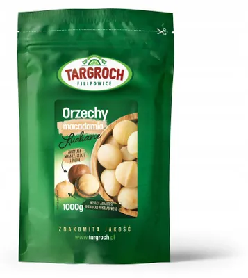 Produktbild von Targroch Macadamianüsse ganze Nüsse 1000 g