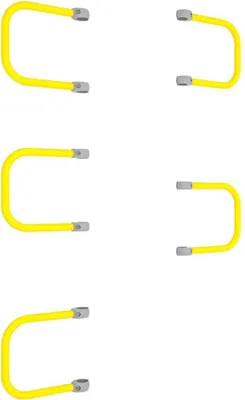 Produktbild von Schlangenknochen 1 Bogen - gelb
