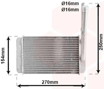 Immagine prodotto di Scambiatore di calore, riscaldamento interno