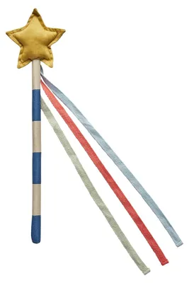 Produktbild von OYOY Mini Magic Wizard Stick Zauberstab aus Baumwolle Kinder Kostüm Accessoire Fee Zauberer GOTS M107680