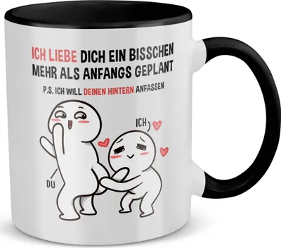 Produktbild von 22Feels Jahrestag Geschenk Frauen Männer Hochzeitstag Ehefrau Tasse Ehemann Freund Freundin Valentinstag Geburtstag Weihnachten Kaffeetasse Liebe Paar Beziehung Haferl Jubiläum (Weiss-Schwarz)