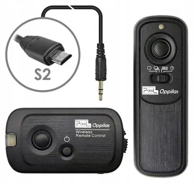 Produktbild von Pixel Oppilas RW-221/S2 Funk-Fernauslöser für Sony, 2,4 GHz, Reichweite über 100 m